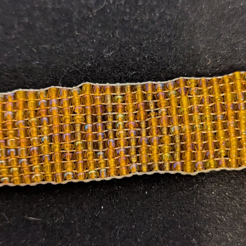 Orange/Gold Leo Bracelet